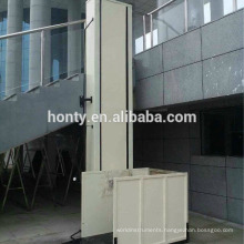 New vertical hydraulic electric floor lifter barrier free outdoor wheelchair lift